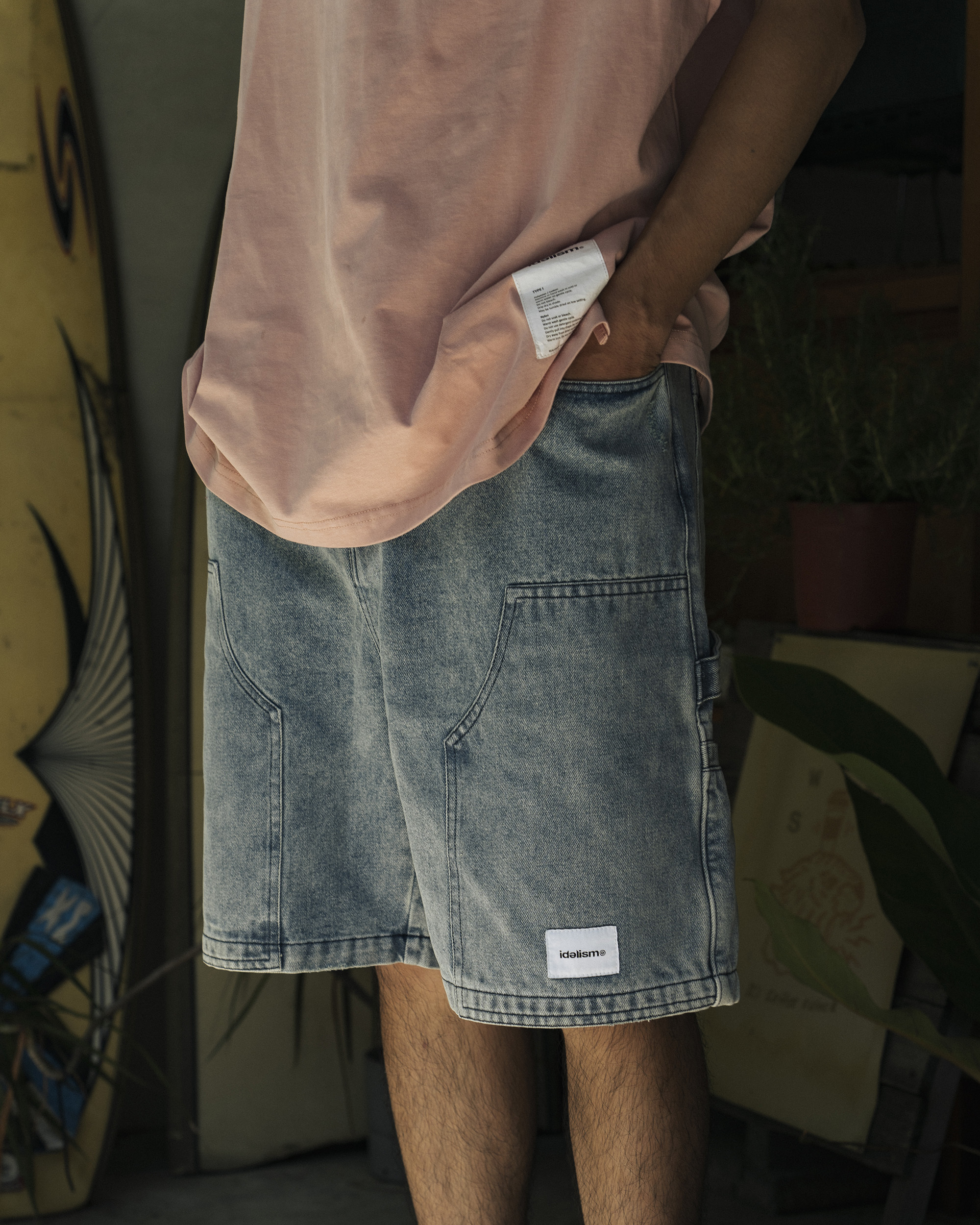 idealism Double Knee Jean 水洗 原丹寧 單寧雙膝褲【ID24050】