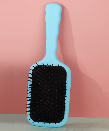 Popular candy-colored airbag massage comb (blue) (size: length 24cm wide 8.3cm)