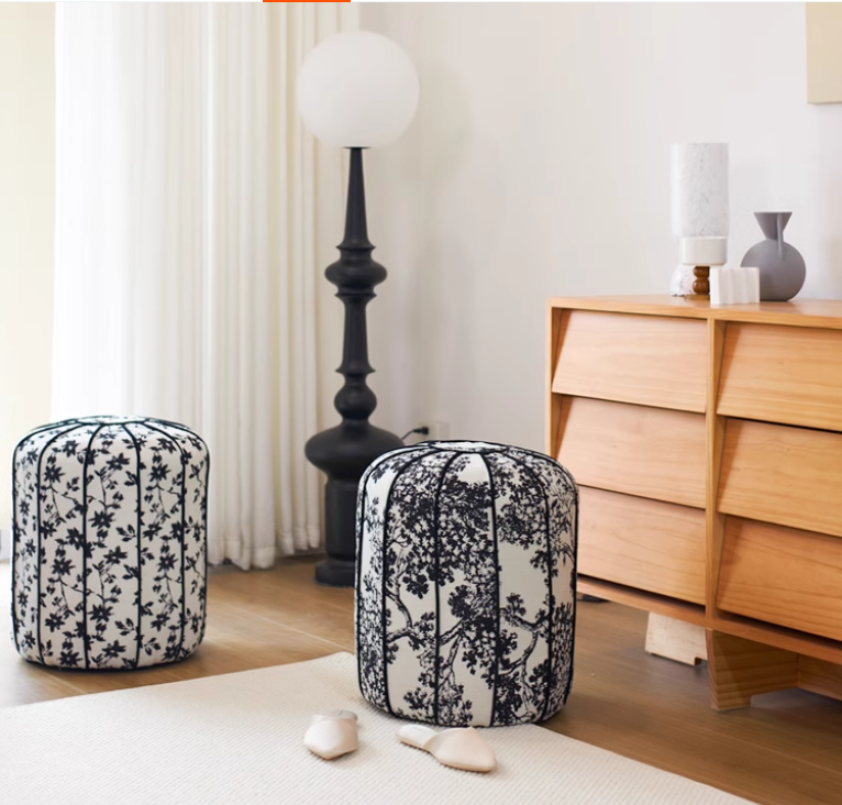 野象造物 新中式中古風原創化妝凳