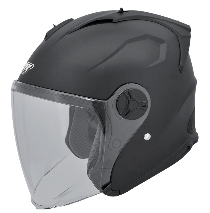 M2R J-X 消光黑 素色 3/4罩 輕量