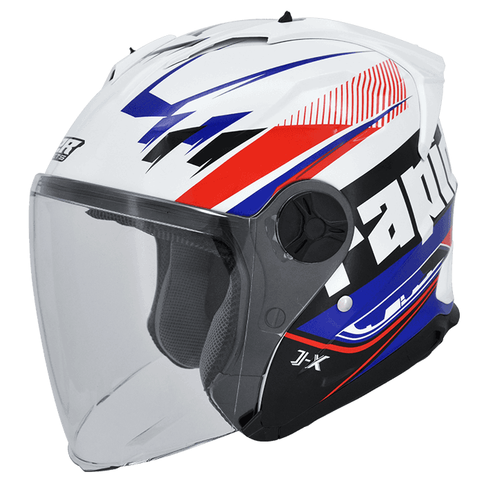 M2R J-X #5 珍珠白 彩繪 3/4罩 輕量