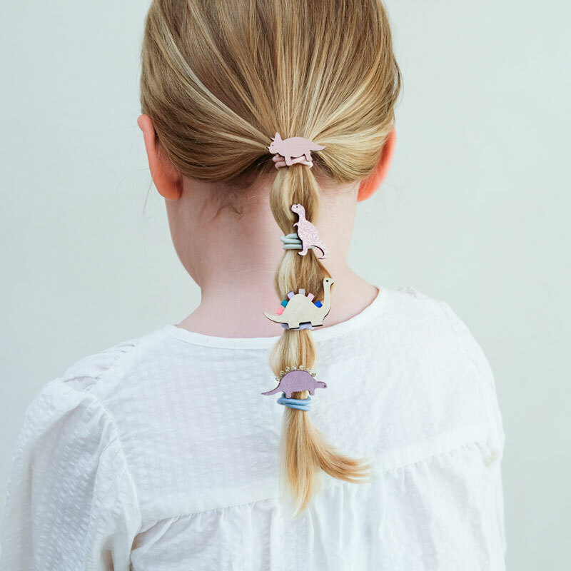 Mimi & Lula 歡樂派對-恐龍家族髮束6入