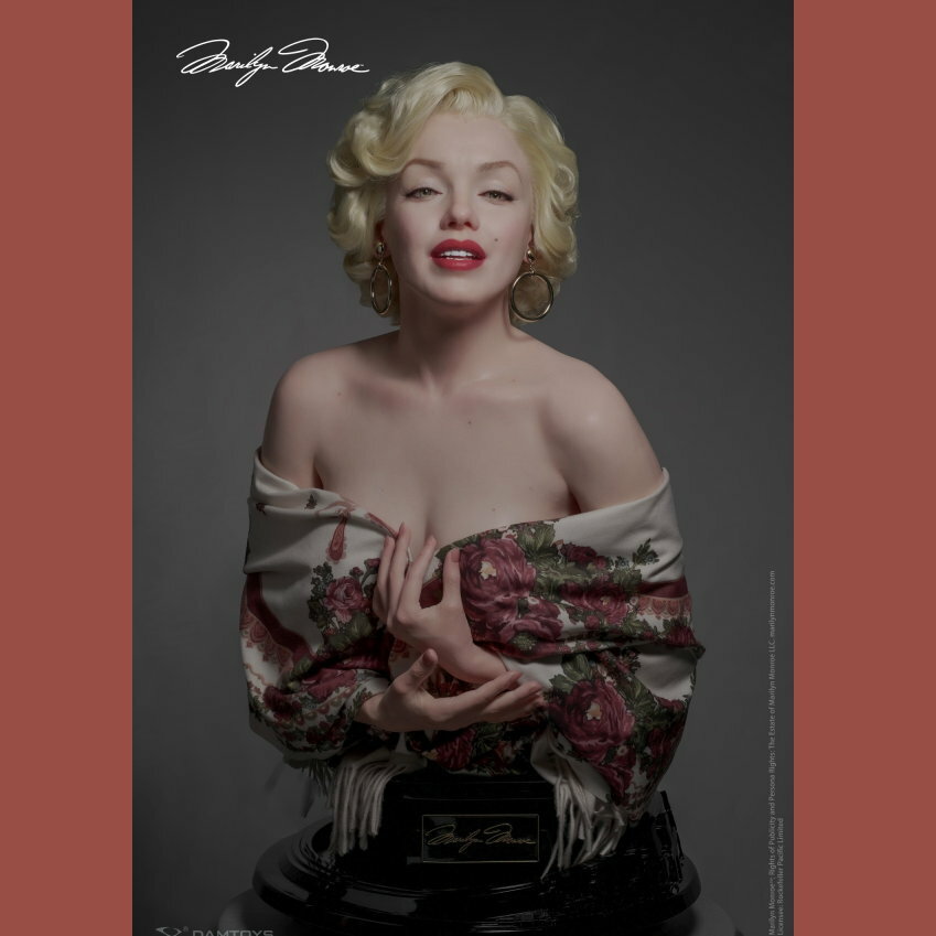 [訂金] Damtoys: 1/1 瑪麗蓮夢露 半身超真實 雕像
