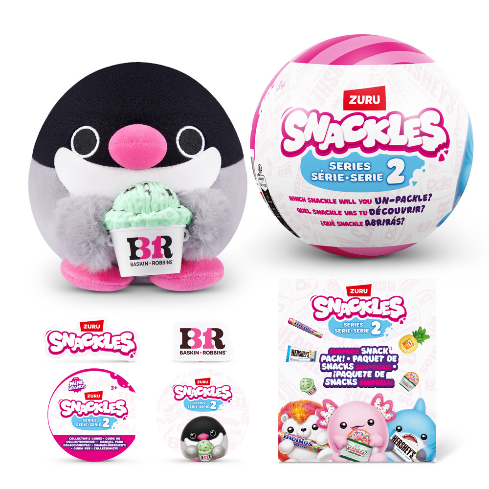 Snackles-毛球小吃貨S號S2 隨機一顆