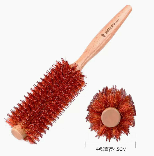 New comb (988 beech wood inverted hair roller comb medium size)