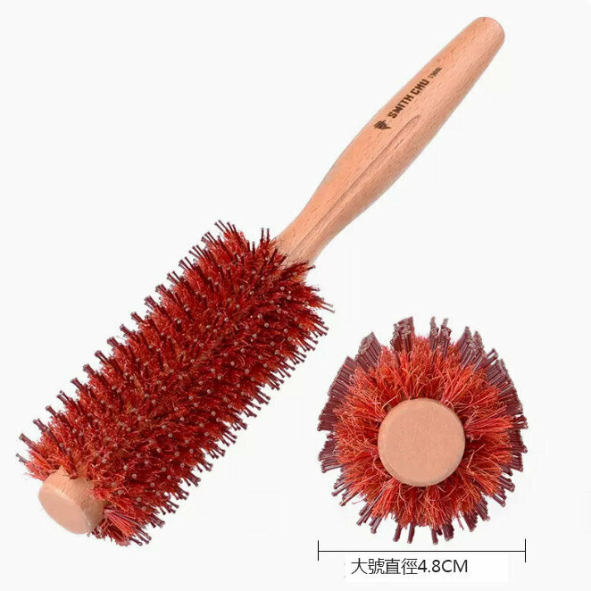 New comb (988 beech wood inverted hair roller comb large size)