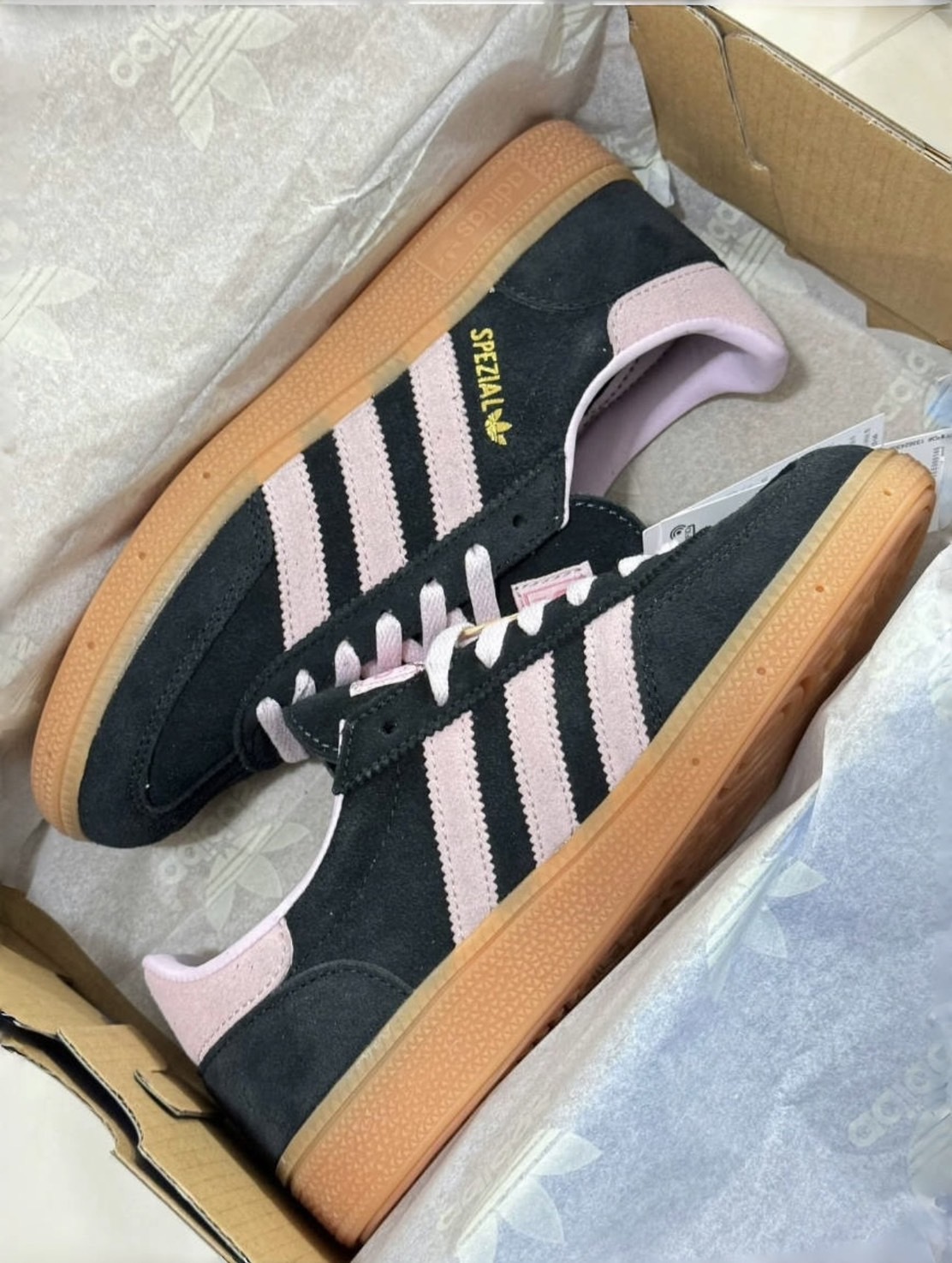 "調貨" Adidas Handball Spezial 黑粉 焦糖底 IE5897