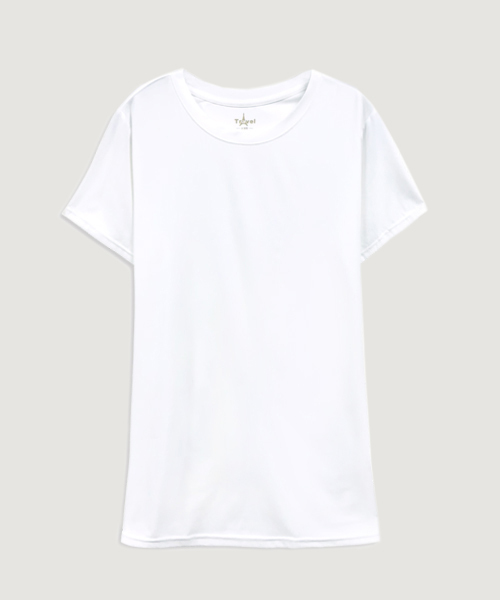 CLOUD-DRY雲紗 女圓領短袖衫 UE021718