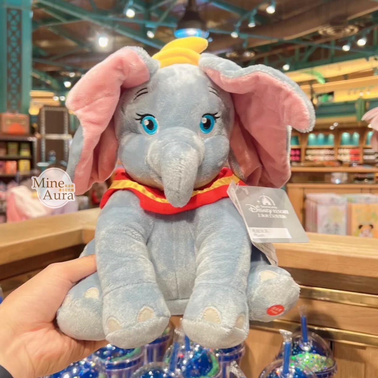 (限時特價) 小飛象 Dumbo 耳朵可動設計 娃娃 玩偶 -上海迪士尼樂園