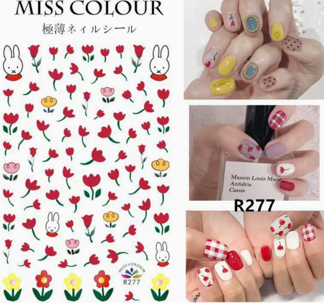 Hot Selling Nail Art Fresh Series Stickers (277#)