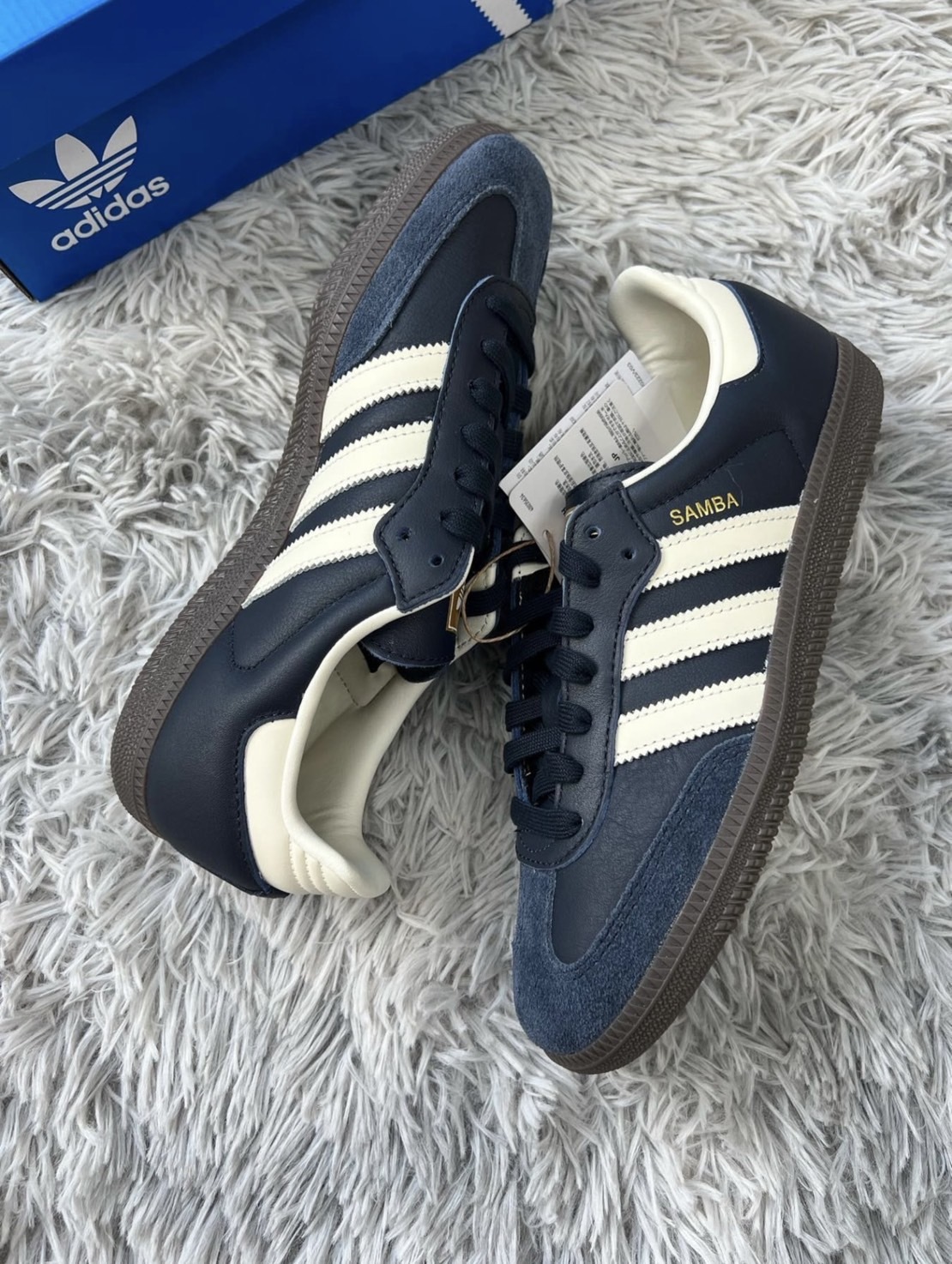 "調貨" Adidas Originals Samba OG 藏青 午夜藍 奶油色 ID2056