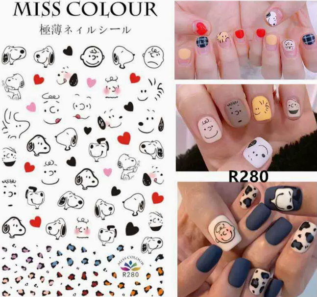 Hot Selling Nail Art Small Fresh Series Stickers (280#)