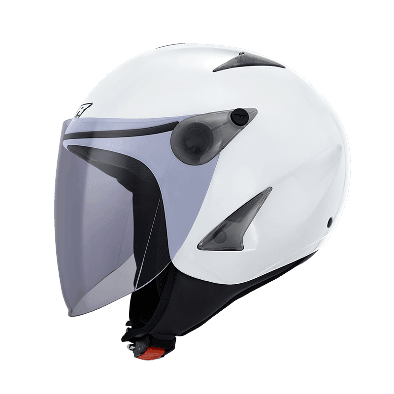 M2R M01 珍珠白 素色 3/4罩 輕量