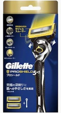 【吉列】Proshield鋒護系列刮鬍1刀架2刀頭