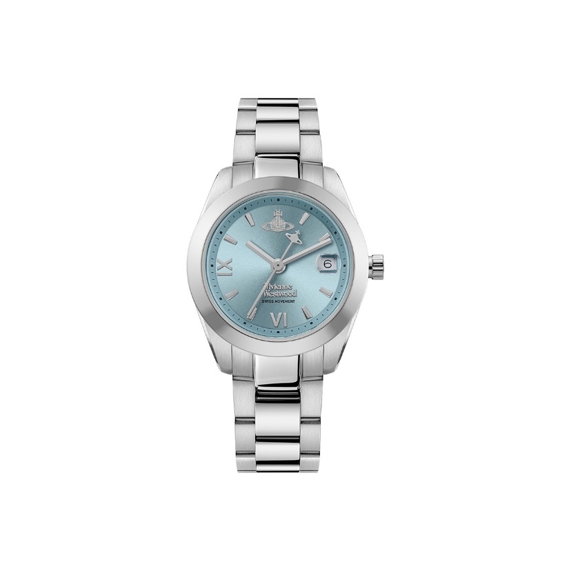 VIVIENNE WESTWOOD 手錶 28mm 腕錶 石英機芯 藍色錶盤 女錶