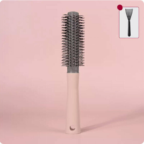 New home-use curly hair fluffy comb (Sakura Pink-Curly Hair Comb) [Size: 21*4cm]