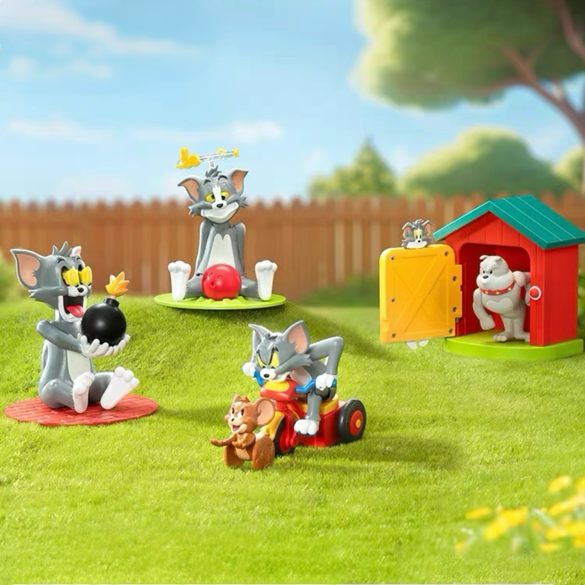 TOM AND JERRY 湯姆貓與傑利鼠 倒霉的TOM系列 發條公仔 盲盒 / 預購