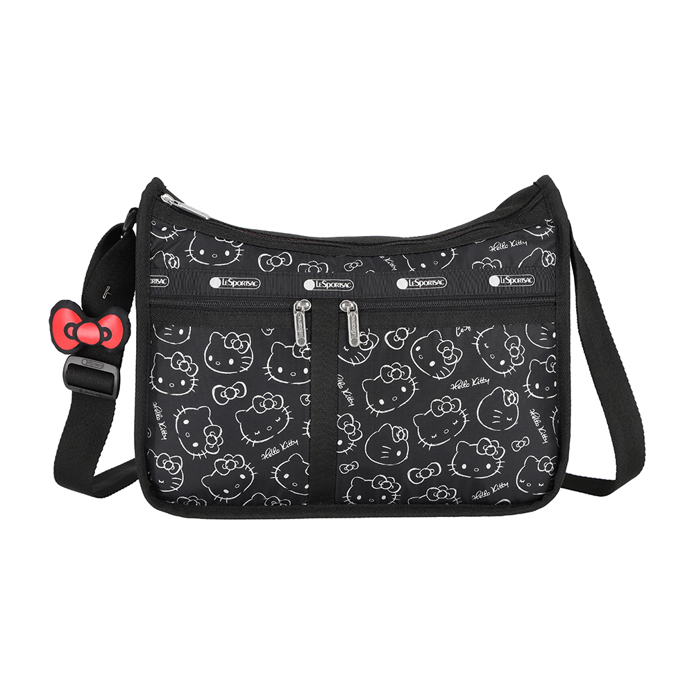 LeSportsac - DELUXE EVERYDAY BAG 奢華斜背包 - HELLO KITTY 巨星風采