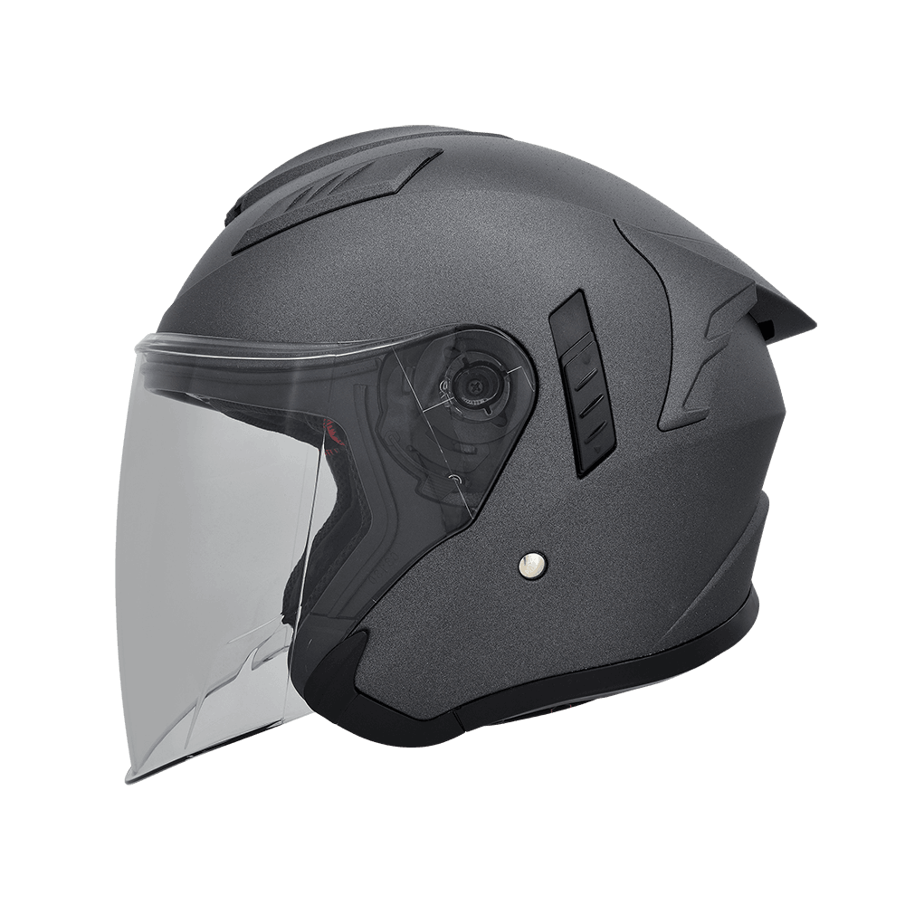 M2R VO-1 消光瀝青 素色 3/4罩 內墨片款式