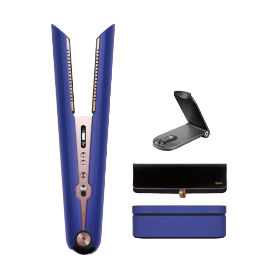 Dyson Corrale HS07 直捲髮造型器 [藍配玫瑰金限定版] 附旅行袋 & 精美禮盒 <平行進口>