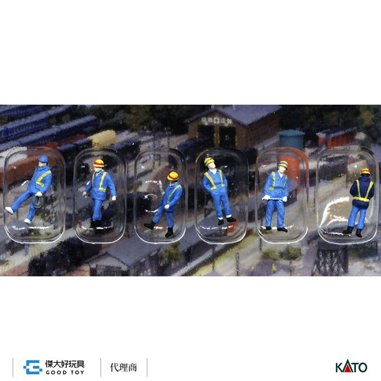 KATO 24-203 (N) 人偶 鐵道作業員