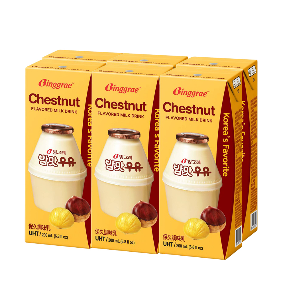【BKSHOP】Binggrae栗子牛奶200ml