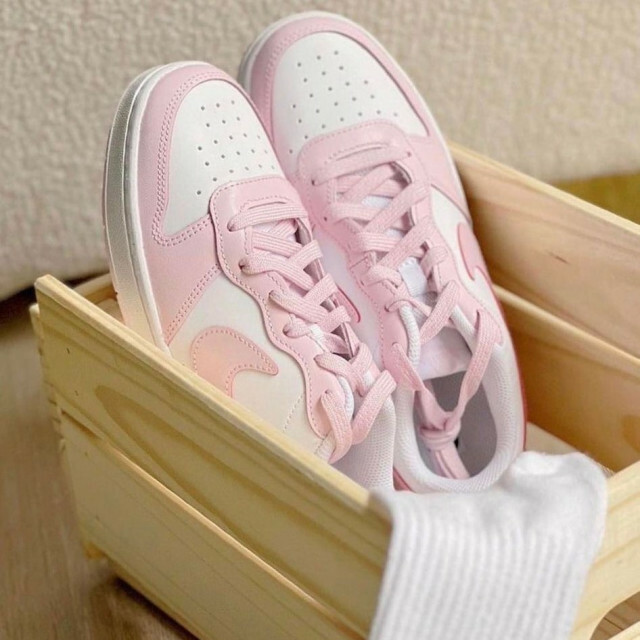 KTQ STORE ‧ Nike Court Borough Low Recraft GS 櫻花粉 DV5456-105