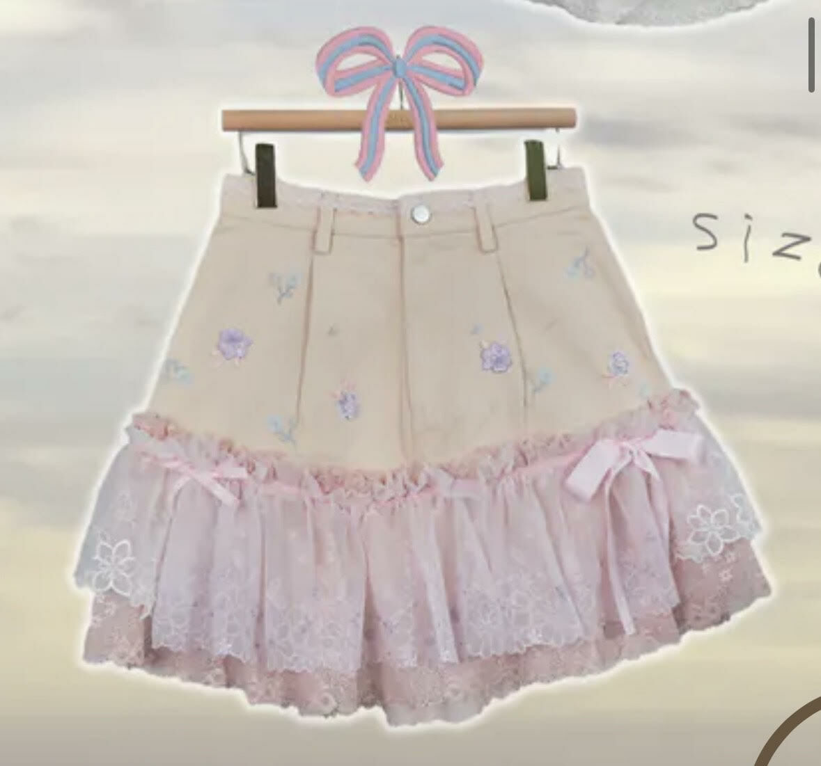 TM remake dress & skirt for Ms Angel Oon