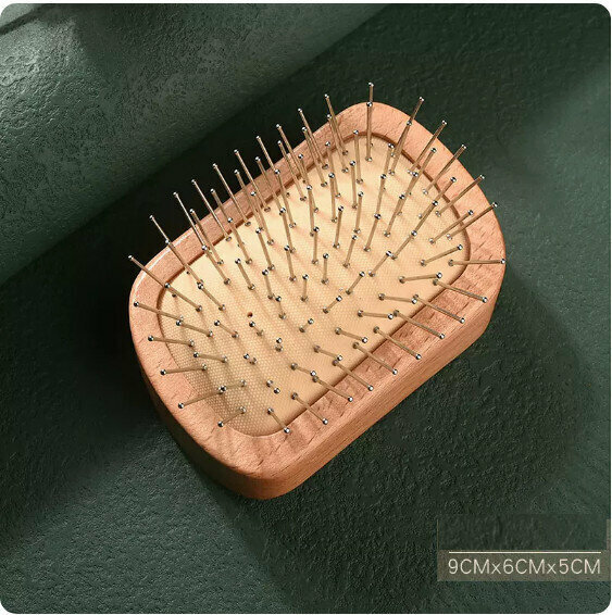 New household portable air cushion comb (square--steel teeth)