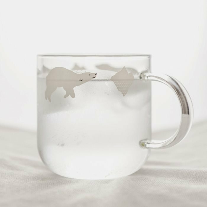 北極熊玻璃杯∣簡約系列∣FOHO