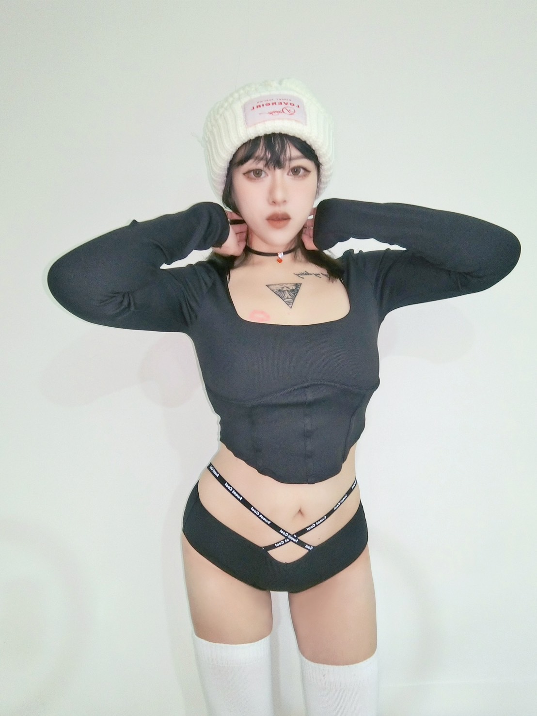 純棉性感交叉束帶大碼內褲☯︎異妹推薦