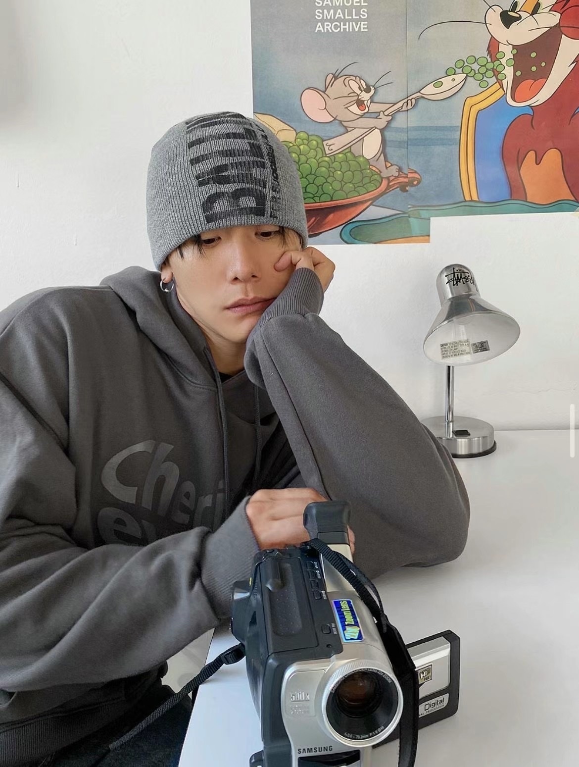 【HERETICS STUDIO 】韓國 고품질 BALLIN 掉漆 針織 穿搭必備 帽子 毛帽