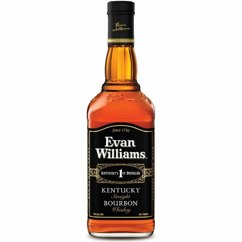Evan Williams Kentucky Straight Bourbon Whiskey 750ml