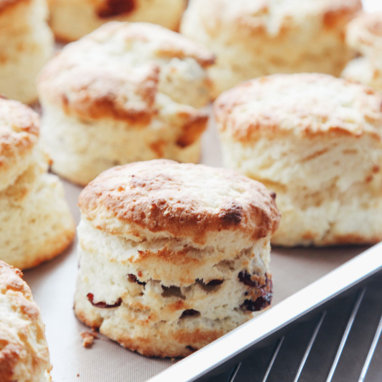 【經典組合】六Scone司康草莓果醬禮盒組 | 原味/蔓越莓(6入/盒)