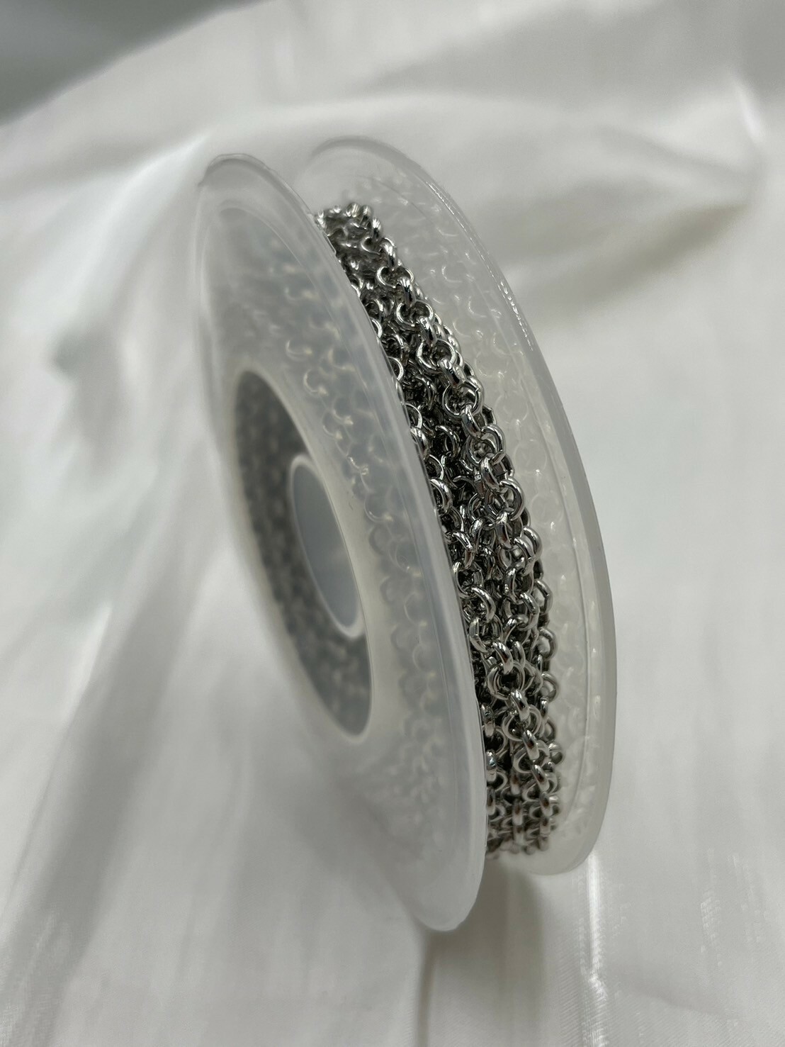 亮銀-五碼O字鏈條3.8mm