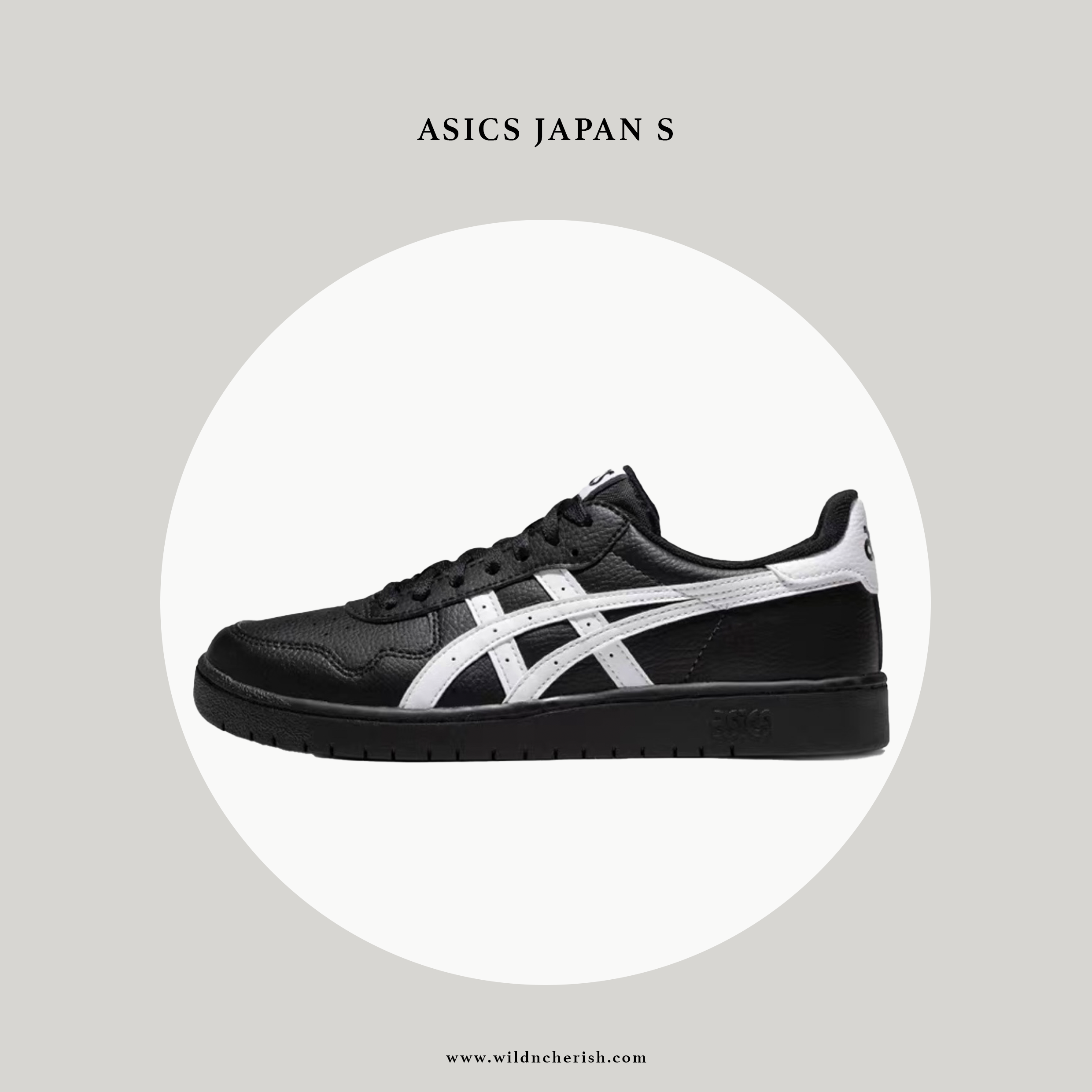 預訂 | Asics Japan S 黑白