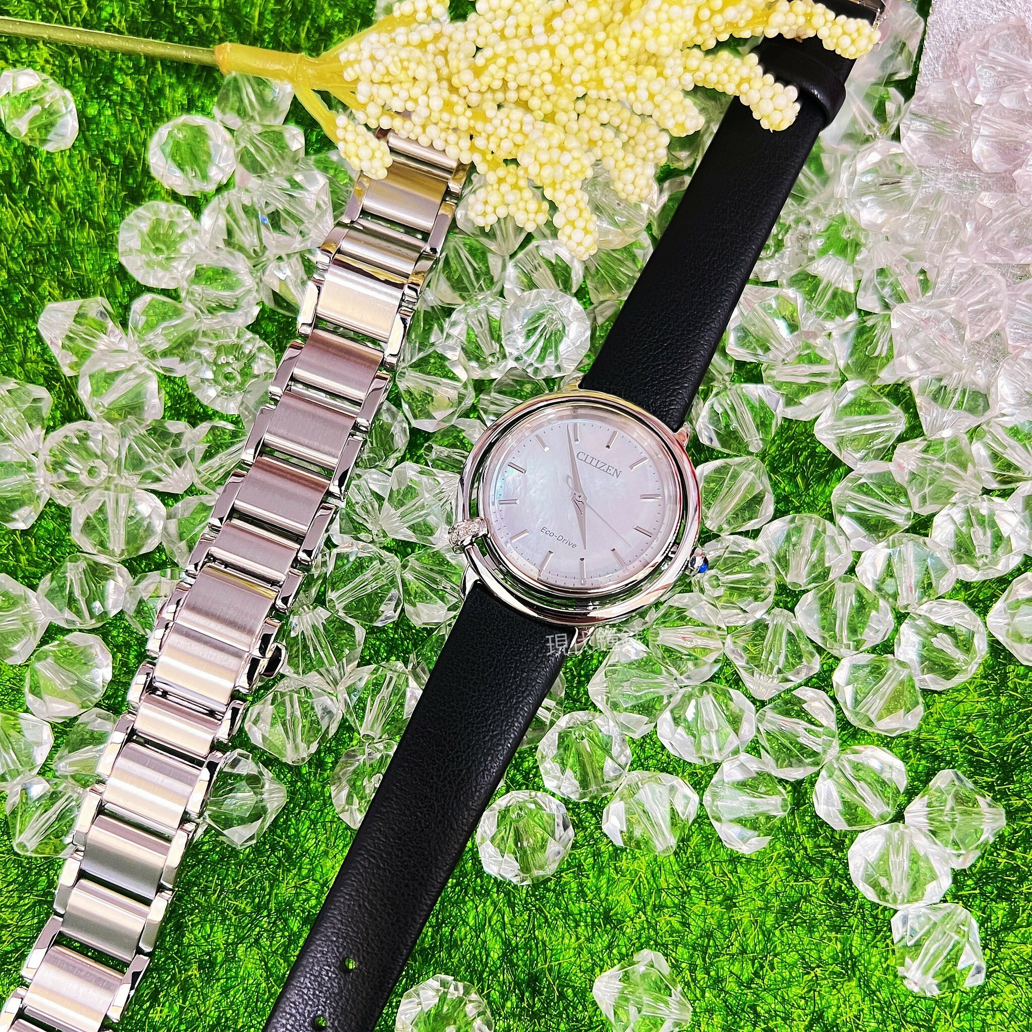 【CITIZEN星辰】】L系列曙光照耀奢華女錶 - 贈皮錶帶 EM1090-60D 31.2mm 現代鐘錶