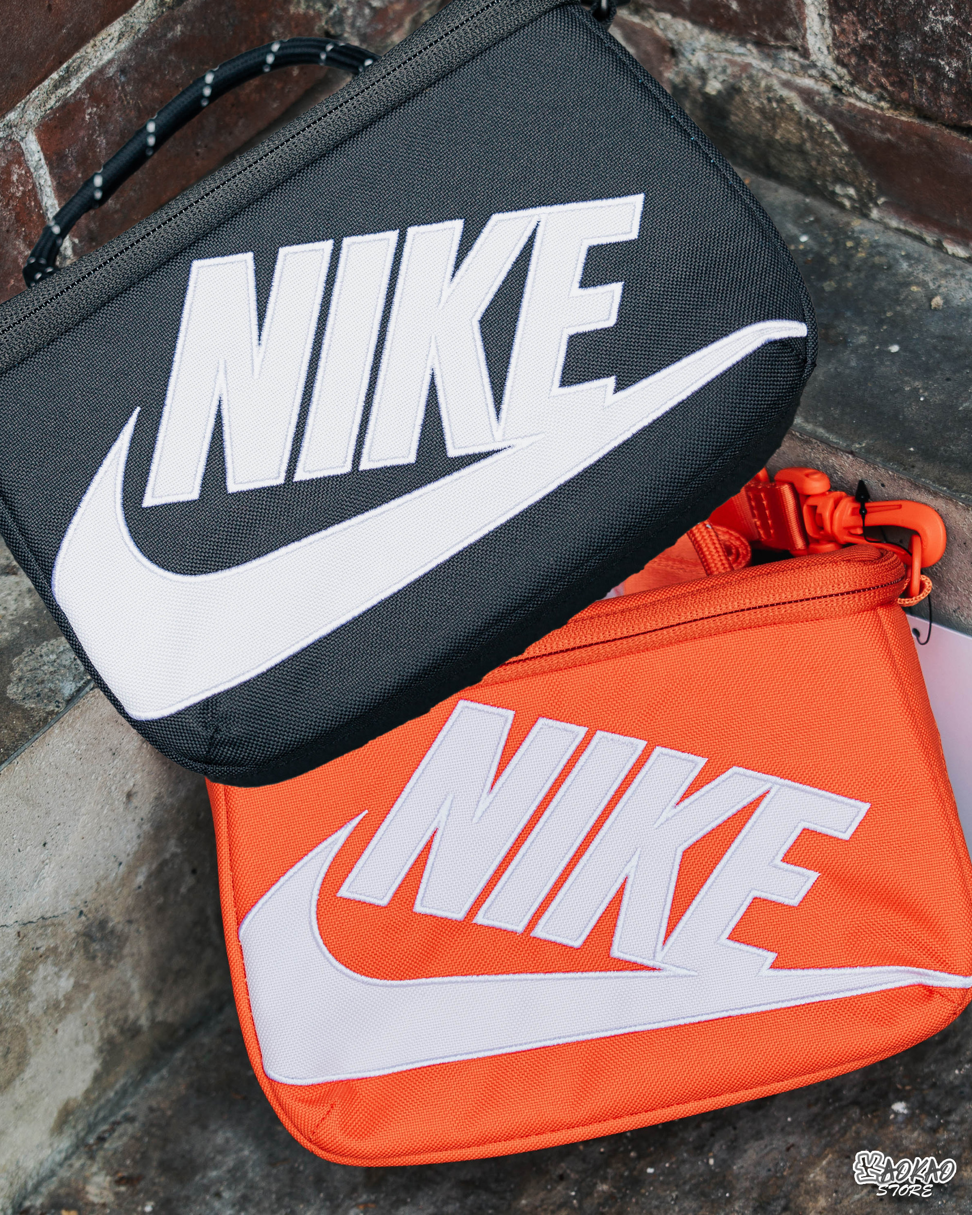 NIKE Mini Crossbody Bag 黑 迷你鞋盒包 手提 側背 斜背 小方包 化妝包【FN3059-010】