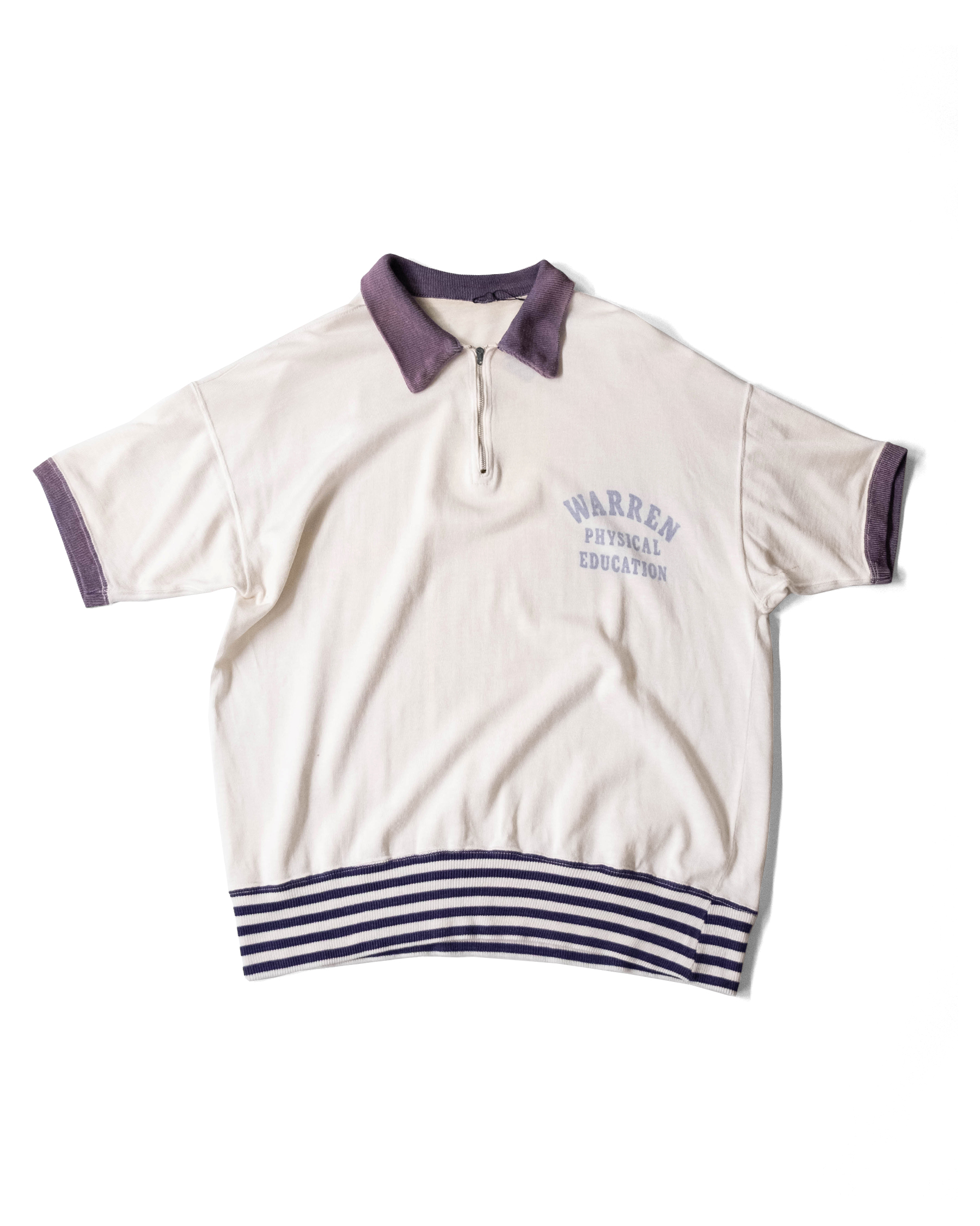 1950-60's華倫體育學校嫘縈運動衫