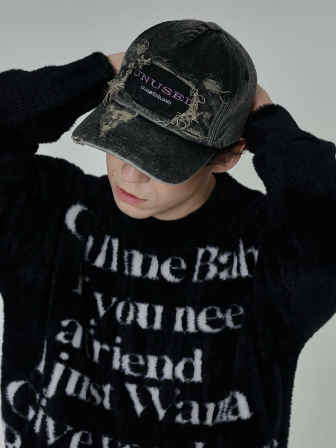 牛仔Cap帽 UNUSED-016H