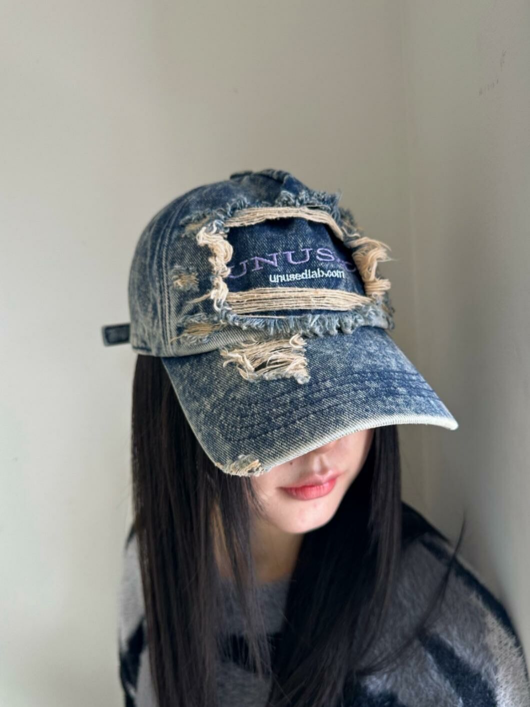 牛仔Cap帽 UNUSED-016H