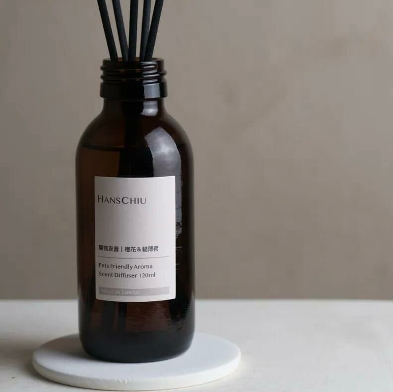 HANSCHIU 寵物友善復古藥罐擴香組 (120ml）