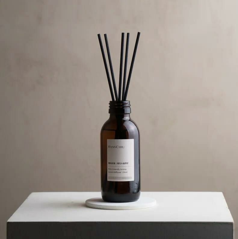 HANSCHIU 寵物友善復古藥罐擴香組 (120ml）