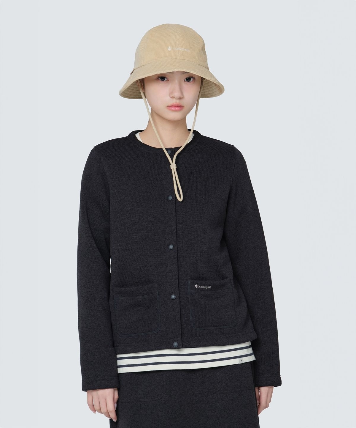 【代購】Snow Peak 雪諾必克 女 Knit Cardigan 開襟衫 長袖 S24WWFFJ77