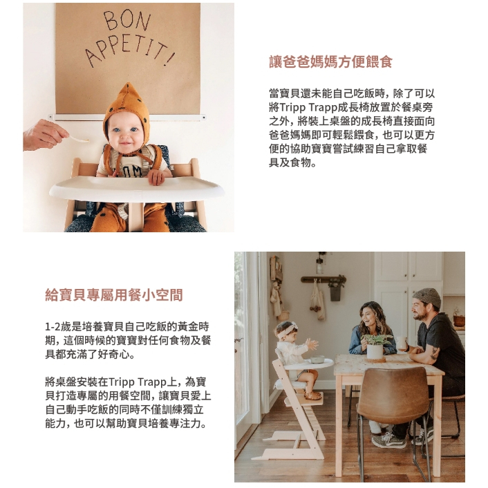 【樂森藥局】▸選配賣場◂ 挪威 Stokke Tripp Trapp 成長椅  ［ Tray 桌盤］