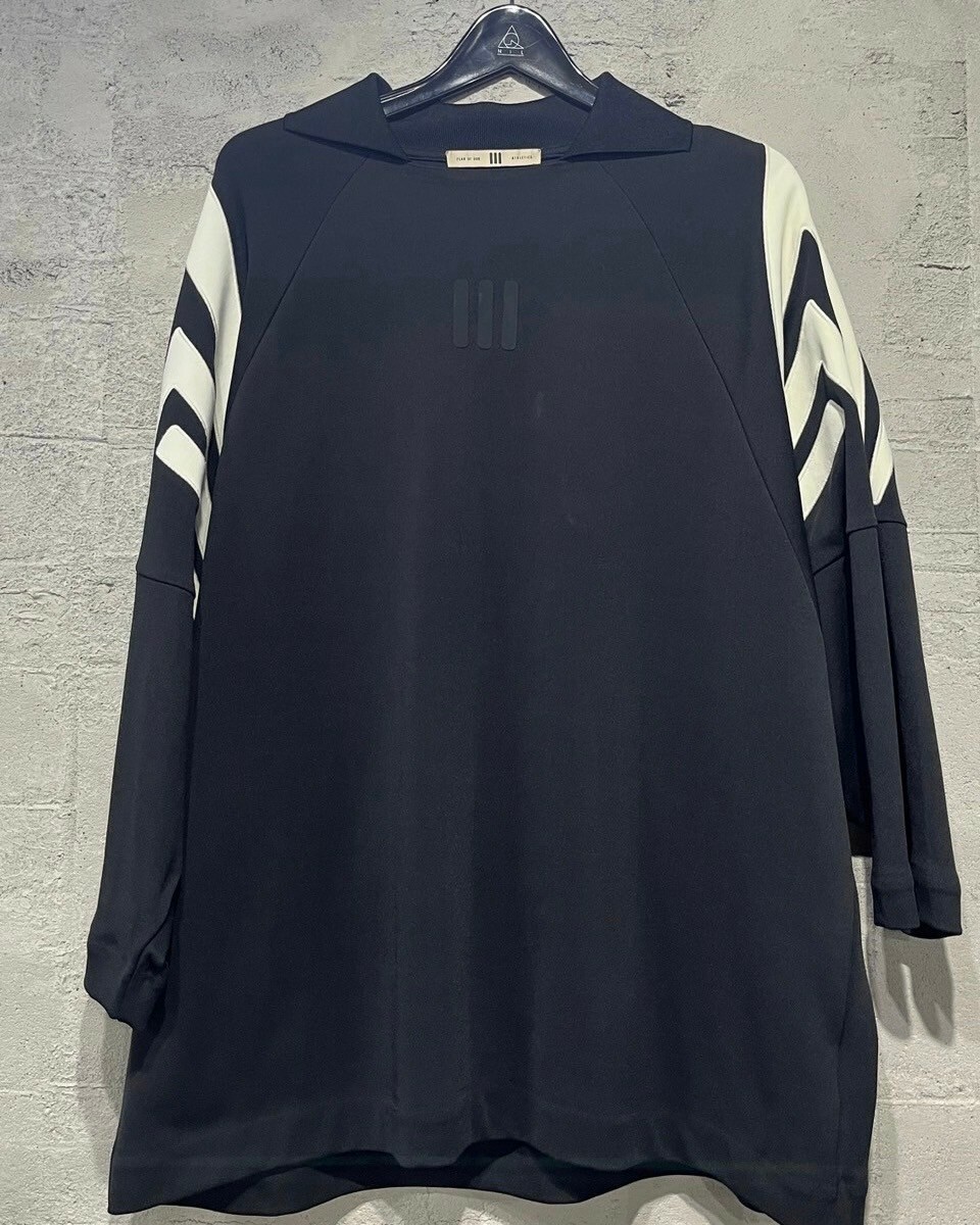 二手美品 Fear of God x Adidas 主線聯名 有領七分袖