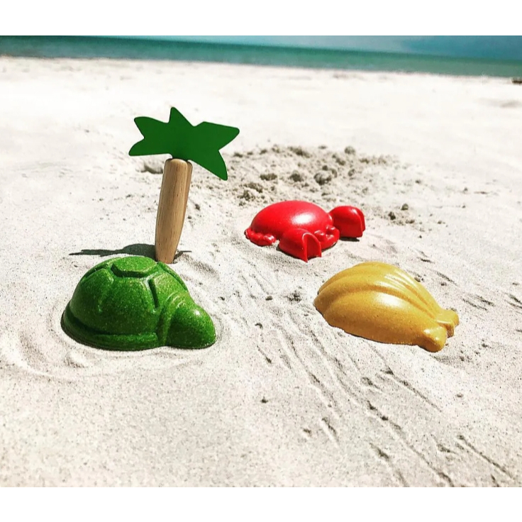 【樂森藥局】泰國 Plantoys 木作水玩具 漂浮小島 5713