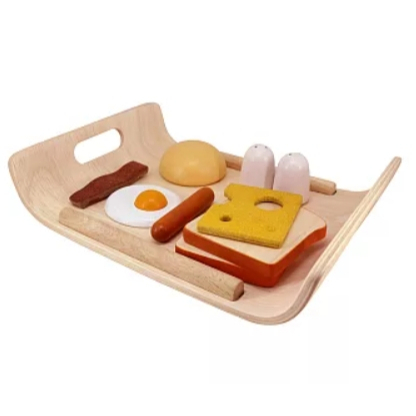 【樂森藥局】泰國 Plantoys 小主廚 陽光早餐托盤 3415