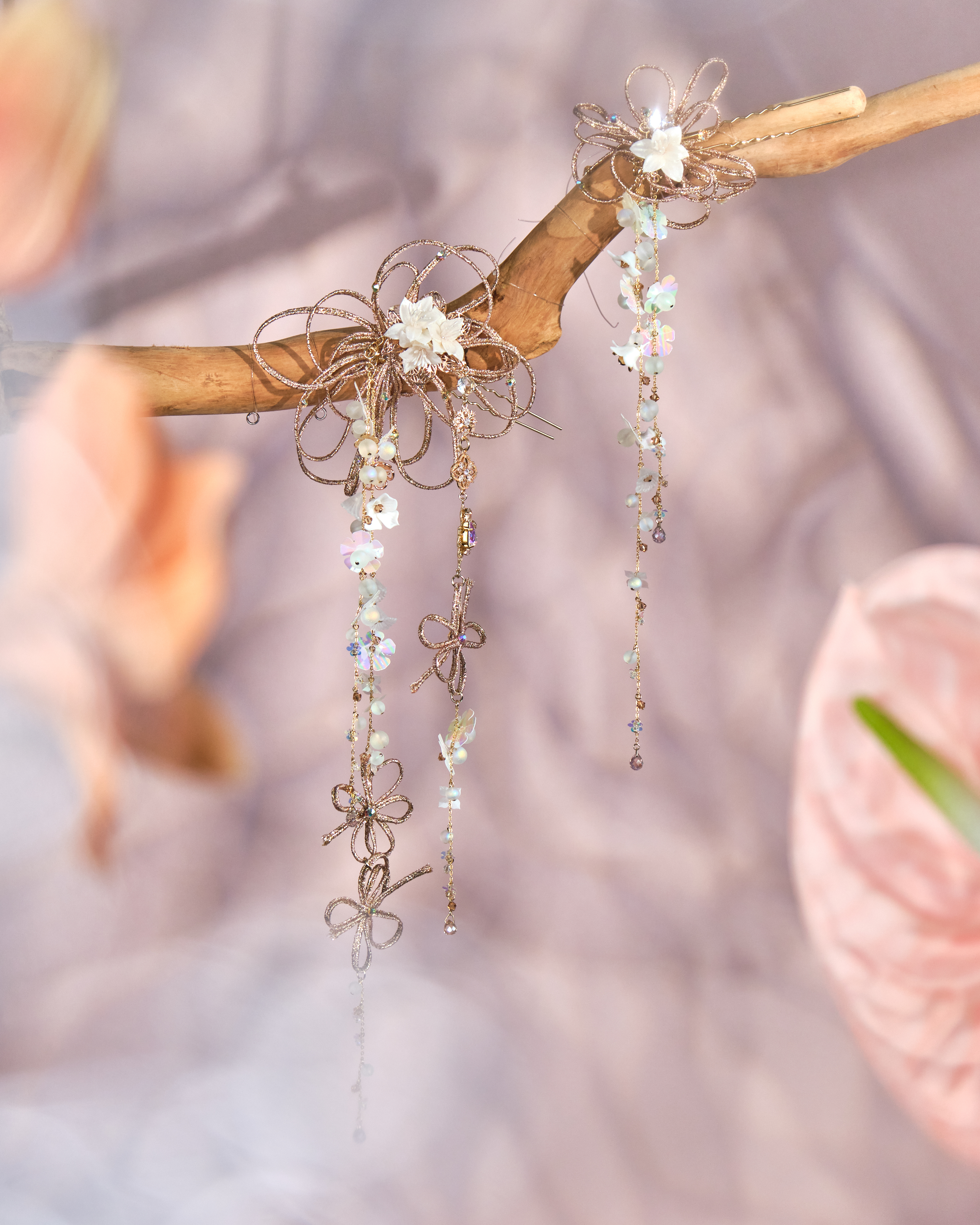 11103 Hina Hanabi Hair Pin Set