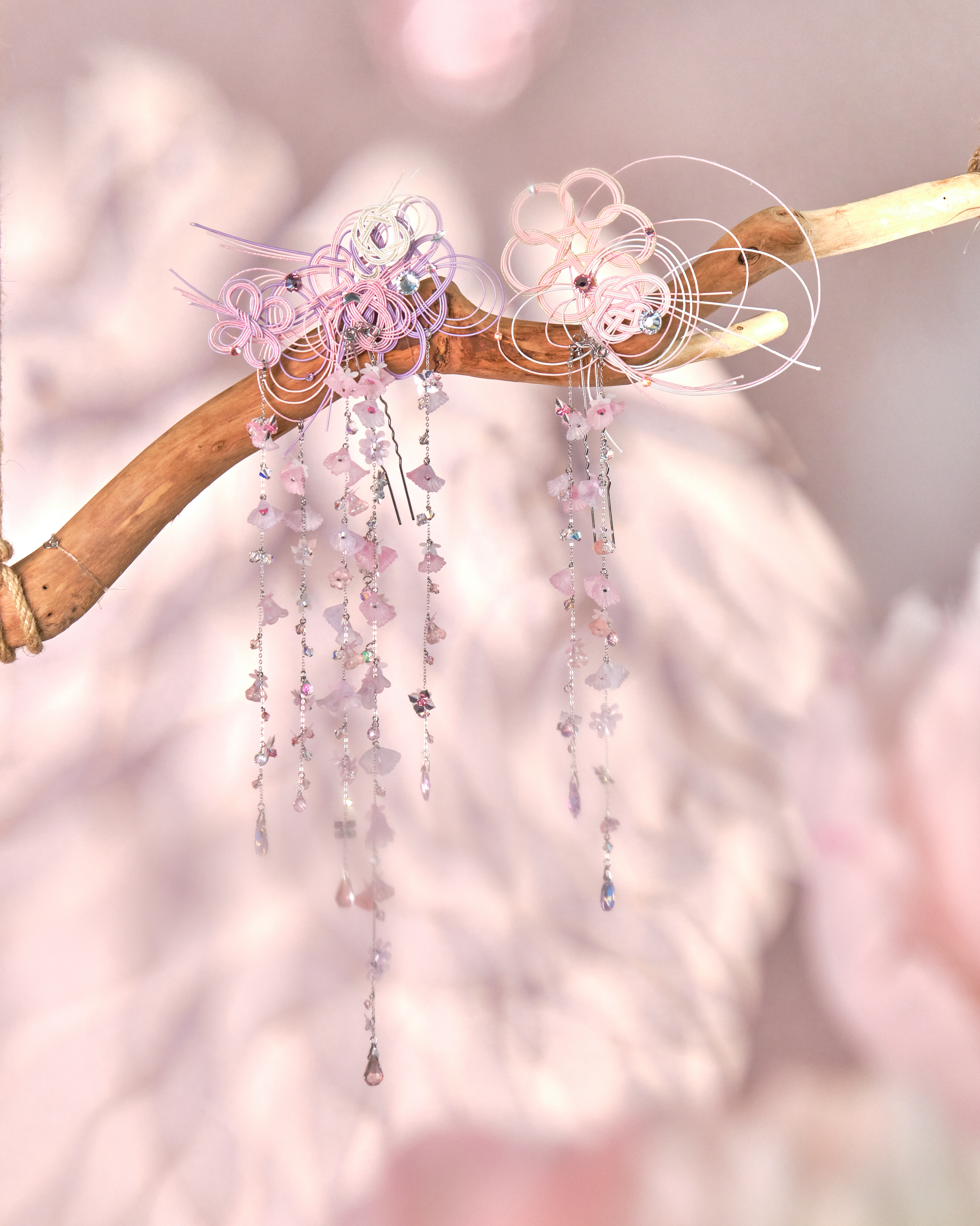 11114 Sakura 2-way髮簪/髮夾套裝